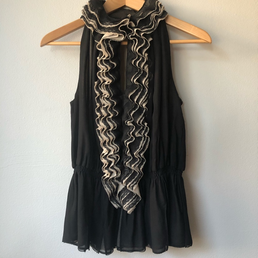 Robert Rodriguez x Target Edgy Ruffled Top